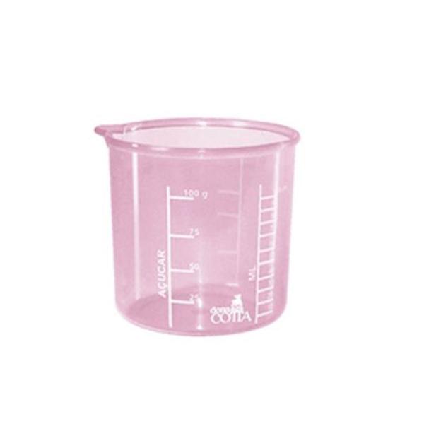 Imagem de Copo Medidor Culinário Graduado Rosa 100ml