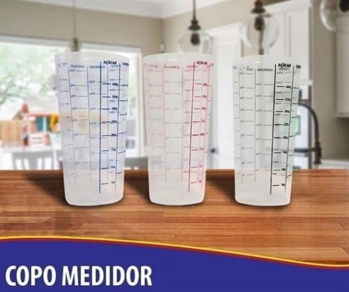 Imagem de Copo medidor graduado 500 ml com bico