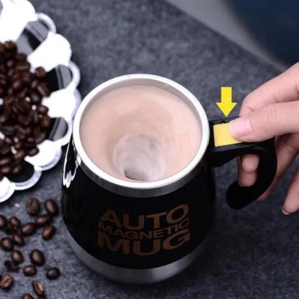 Imagem de Copo Misturador Magnetico Caneca Com Mixer Eletrico Portatil