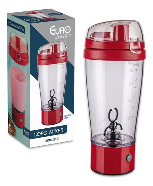 Imagem de Copo Mixer 450ml Para Bebidas Geladas Á Pilha Euro Home