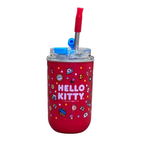 Imagem de Copo Neo Hello Kitty 300ml c/ Canudo - ZonaCriativa