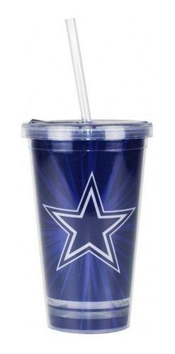 Imagem de Copo Nfl Com Canudo Dallas Cowboys 480ml