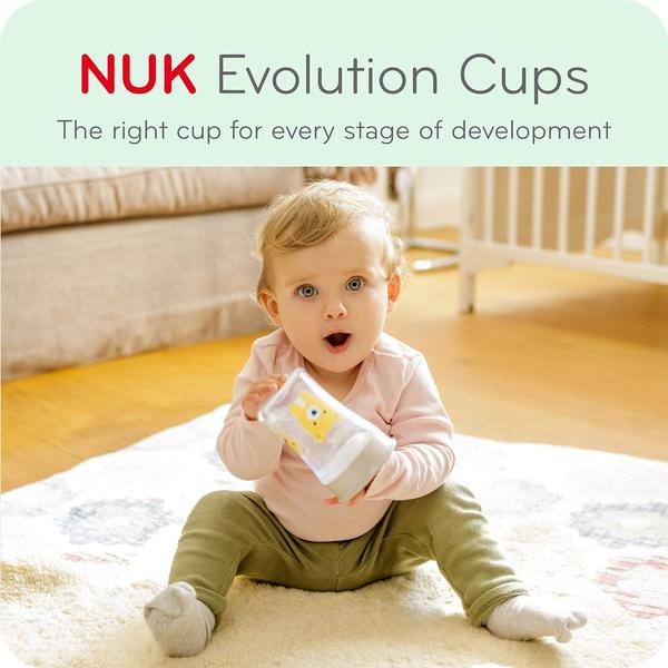 Imagem de Copo NUK Evolution Soft Spout Learner de 240 ml, pacote com 1 pacote