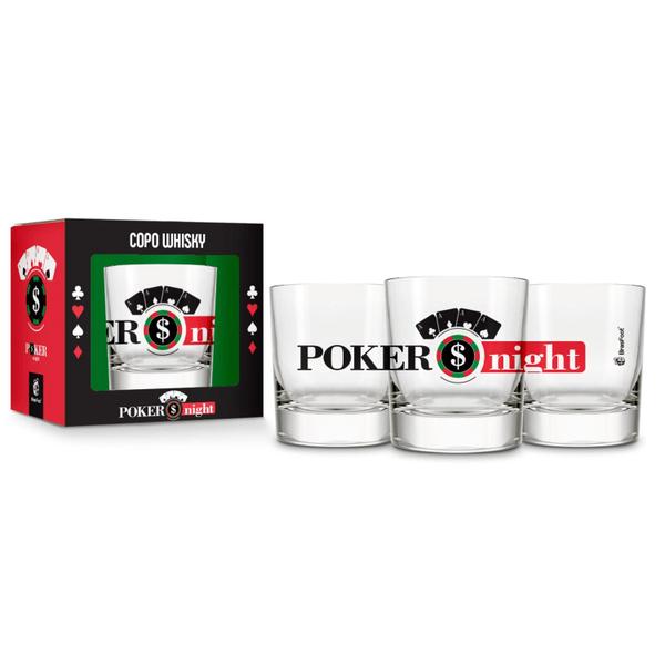 Imagem de Copo p/ Whisky 310ml -  Brasfoot - POKER