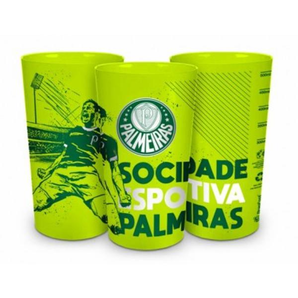 Imagem de Copo Palmeiras Verdão Plástico 500ml Colors Licenciado