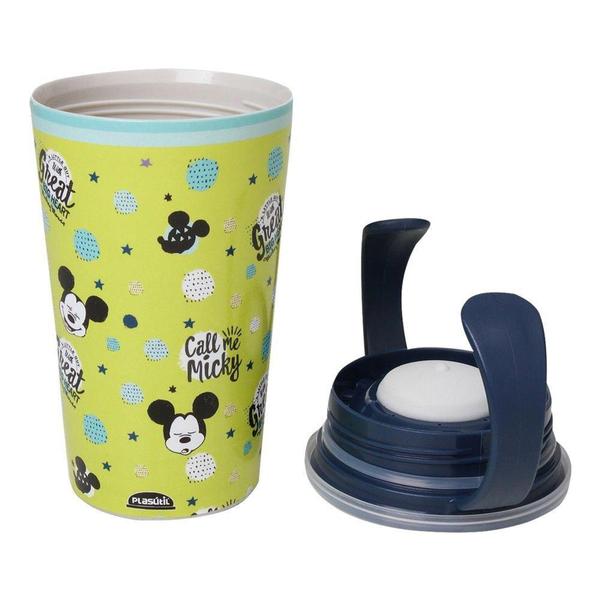 Imagem de Copo para Treinamento de Polipropileno com Alça 360º Magic Mickey Baby 280Ml - Plasútil