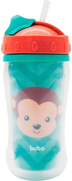 Imagem de Copo Parede Dupla Animal Fun Macaco 320ml 12086 - Buba