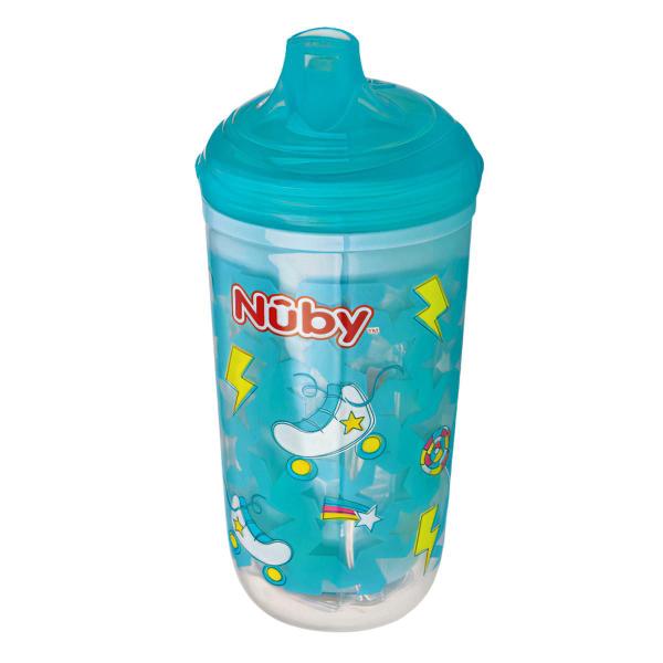 Imagem de Copo Pisca Pisca Divertido Térmico Nuby Antivazamento 300ml