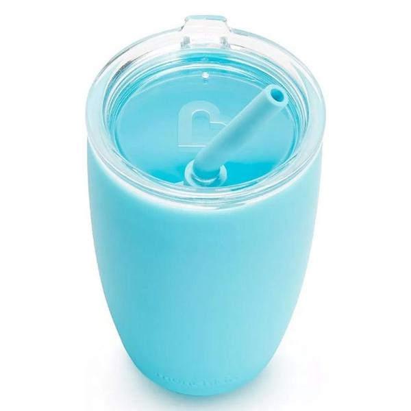 Imagem de Copo Simple Clean Canudo 296ml +12meses Azul Munchkin