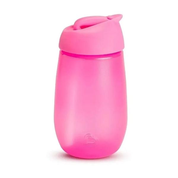 Imagem de Copo Simple Clean Canudo 296ml +12meses Rosa Munchkin