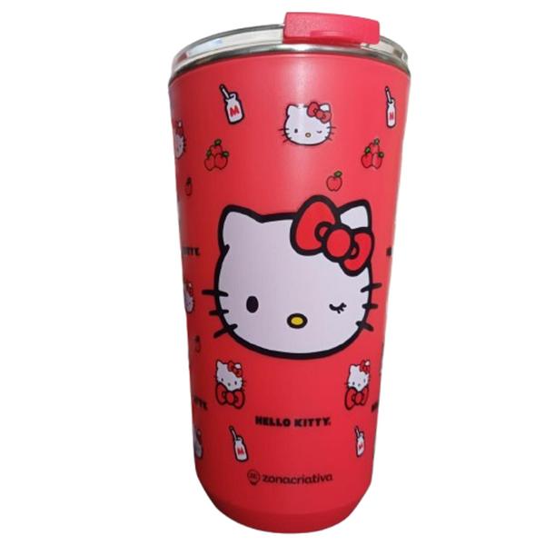 Imagem de Copo Sky Hello Kitty Zona Criativa Térmico Inox 500ml