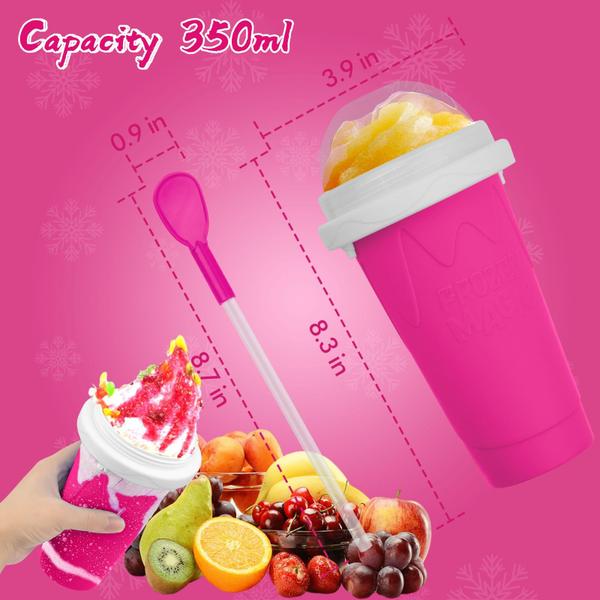 Imagem de Copo Slushie Maker Cup Fanlory DIY Magic Squeeze Cup rosa