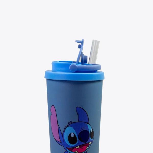 Imagem de Copo Spring Com Canudo Stitch - Disney