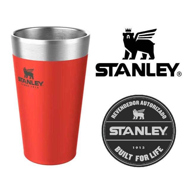 Imagem de Copo Stanley Térmico Vermelho Flame 473 Ml Sem Tampa Inox