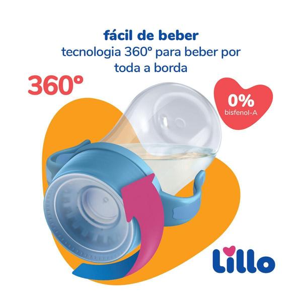 Imagem de Copo Super Evolution 360º Alça 240Ml - Lillo - Sereia