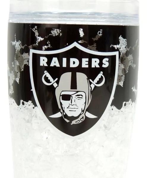 Imagem de Copo Taça Chopp Nfl Las Vegas Raiders Gel Congelante