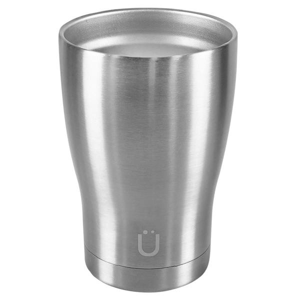 Imagem de Copo Térmico 354ml Gluck Silver Steel Aço Inox 304 Tulipinha