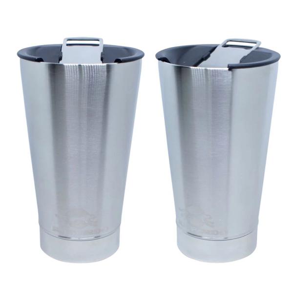 Imagem de Copo Termico Cerveja 473 Ml Otelo Guepardo com Abridor de Garrafa Aco Inox  Nautika 