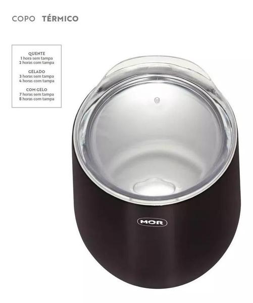 Imagem de Copo Térmico Cerveja Café 360ml Mor Inox