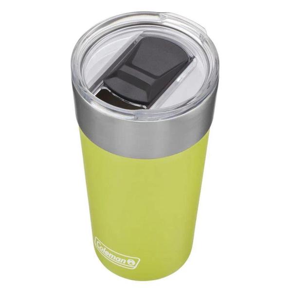 Imagem de Copo Termico Cerveja Coleman com tampa 600ml Light Green