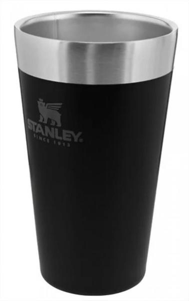 Imagem de Copo termico cerveja sem tampa stanley 473ml matte black   08029 02