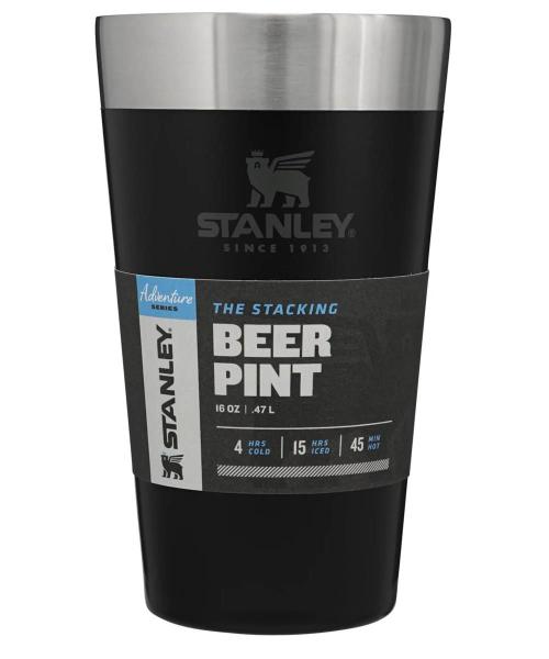 Imagem de Copo Térmico Cerveja sem Tampa Stanley Matte Black 473mL