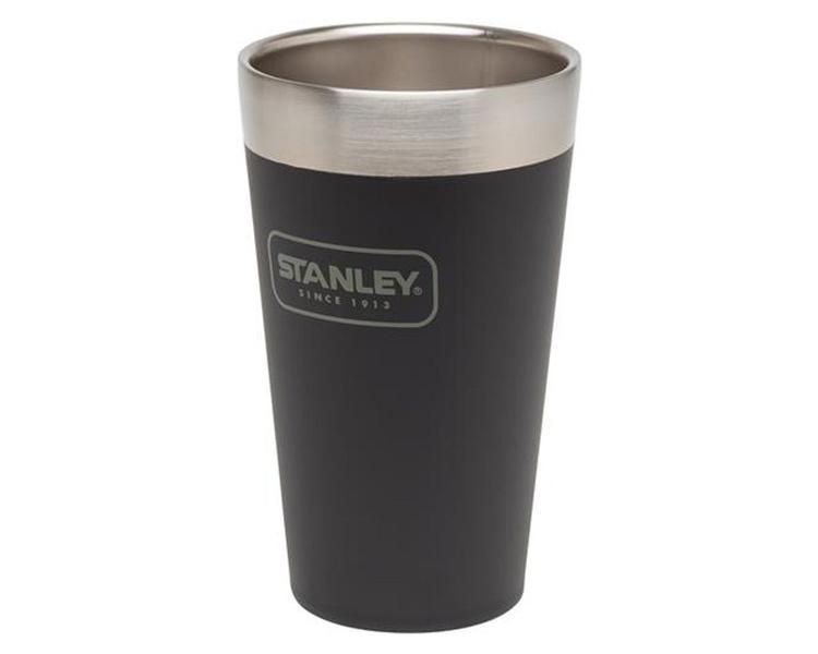 Imagem de Copo Térmico Cerveja sem Tampa Stanley Matte Black 473mL