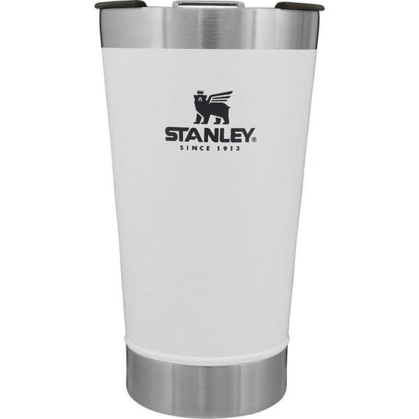 Imagem de Copo Térmico Cerveja Tampa Stanley 473ml Branco