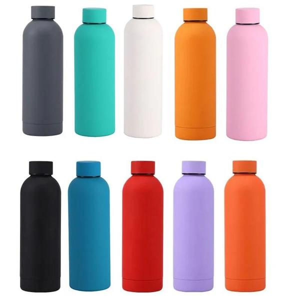 Imagem de Copo Térmico de Aço Inoxidável 500/750ml - Garrafa para Esportes ao Ar Livre