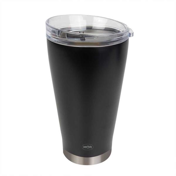 Imagem de Copo Termico De Cerveja 700ml  - Preto - Mor