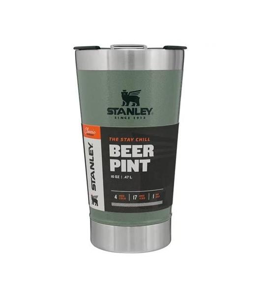 Imagem de Copo Térmico de Cerveja Classic Green com Tampa 473ml Stanley