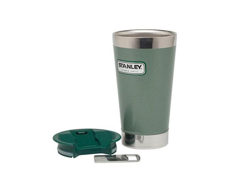 Imagem de Copo Térmico de Cerveja com Tampa Stanley Hammertone Green 473ML