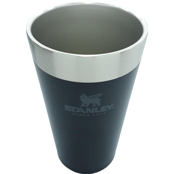 Imagem de Copo Térmico De Cerveja Inox Preto 473ml Stanley Original