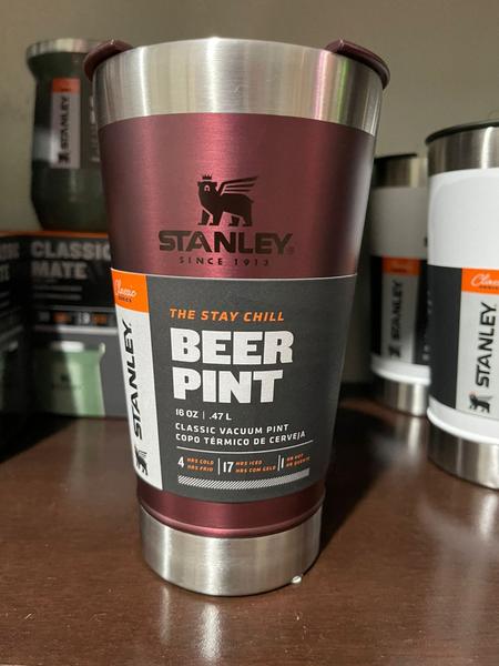 Imagem de COPO TÉRMICO DE CERVEJA STANLEY C/ TAMPA 473 ml