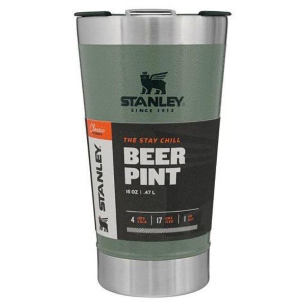 Imagem de COPO TÉRMICO DE CERVEJA STANLEY C/ TAMPA 473ml