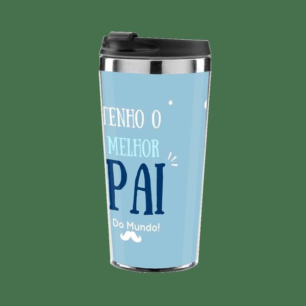 Imagem de Copo Térmico Dia Dos Pais Eleito Melhor Pai 450 Ml Inox