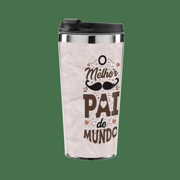 Imagem de Copo Térmico Dia Dos Pais Melhor Pai Do Mundo 450 Ml Inox