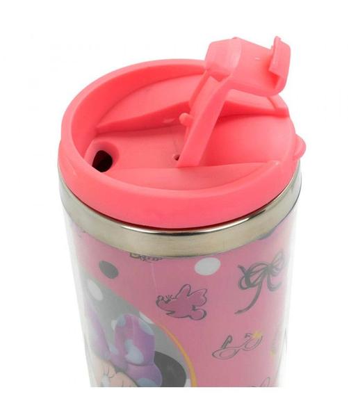 Imagem de Copo Térmico Minnie Tampa Rosa 450ml - Disney