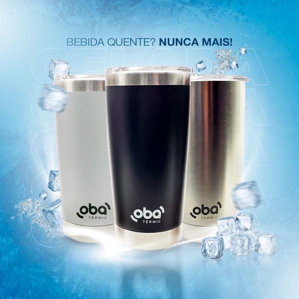 Imagem de Copo Térmico Original com Tampa e Abridor 591ml Branco