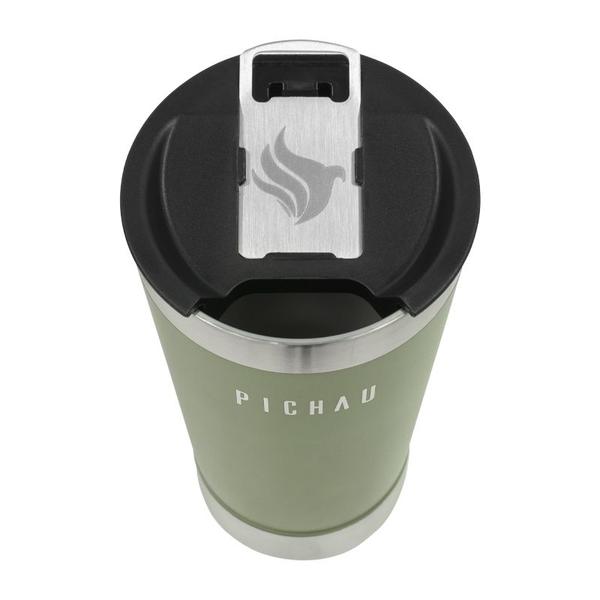 Imagem de Copo Termico Pichau Hydra HR100, 473ml, Verde, PG-HHR100-GE01