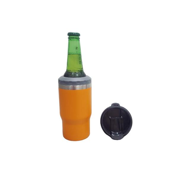 Imagem de Copo Térmico Porta Long Neck Cerveja Aço Inox