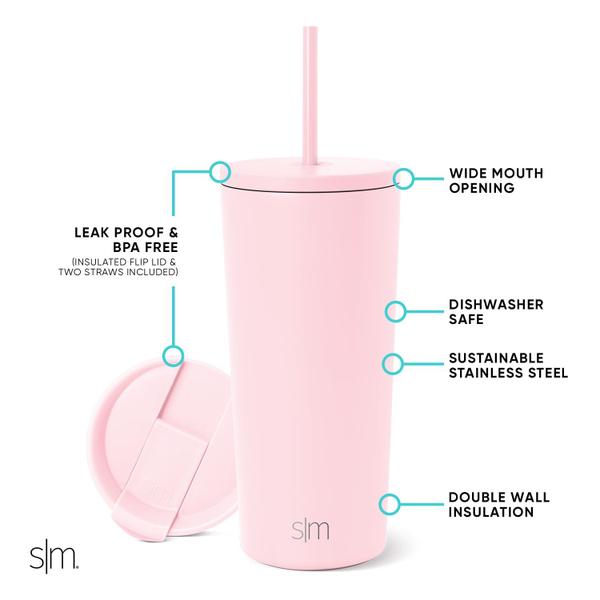 Imagem de Copo Térmico Simple Modern Classic 590ml - Cor Blush