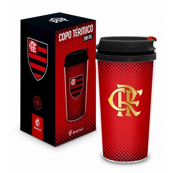 Imagem de Copo Térmico Smart Times Flamengo Presente Vermelho