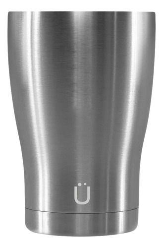 Imagem de Copo Térmico Tulipinha 354ml Silver Steel - Gluck Cor Prateado Liso