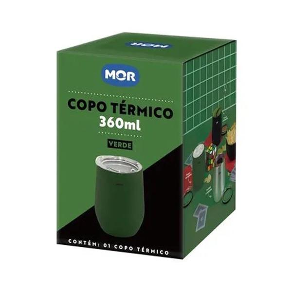 Imagem de Copo Térmico Verde 360ml Mor Única