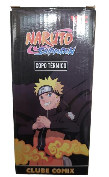 Imagem de Copo Térmico Viagem 450Ml Com Tampa Sasuke Naruto Comix