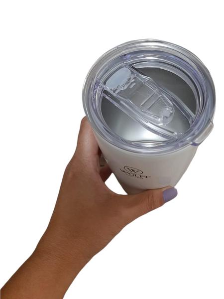 Imagem de Copo Térmico Wolff 600ml Gelado Quente Branco