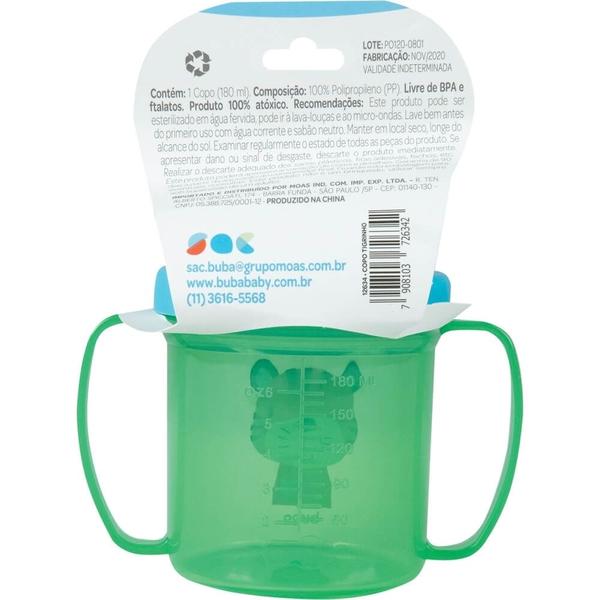 Copo treinamento tigrinho 180ml buba Imagem de Copo treinamento tigrinho 180ml buba