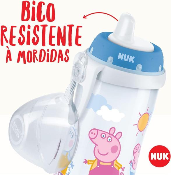 Imagem de Copo Treinamento Transição Antivazamento Kiddy Cup 300Ml NUK Infantil 12+ Meses