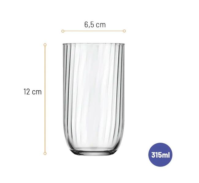 Imagem de Copo Tumbler em Vidro 315ml - Nadir Figueiredo